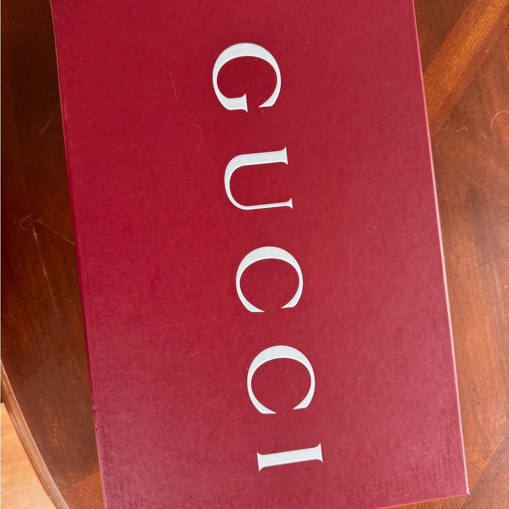 Men's Gucci Ace Sneaker, Brand New in Box | Beige & Ebony GG Supreme Size 11 - Picture 7 of 8